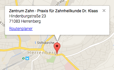 ZentrumZahn Hindenburgstrasse